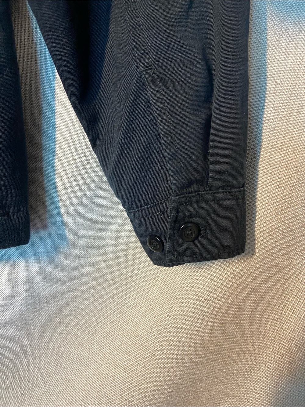 Zara Origins Black Top -overshirt. Size L - Picture 7 of 9